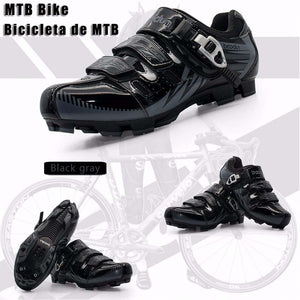 BOODUN New Breathable Professional Self-locking Cycling Shoes MTB Bicycle Shoes Non-slip Bike Shoes Sapatos de ciclismo EU35-46