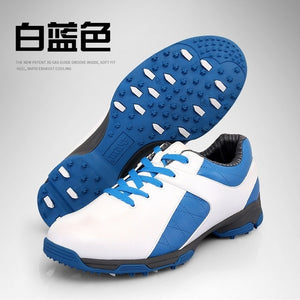 Brand PGM Adult Mens Golf Sports Shoes Anti-sideslip Technology and Waterproof and Breathable and Light Weight Golf Sneakers