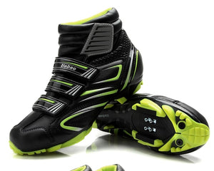Tiebao Cycling Shoes For Women & Men Winter Cycle Cycling MTB bike Self-locking Shoes Bicycle Boot Sapatilha Ciclismo Zapatillas