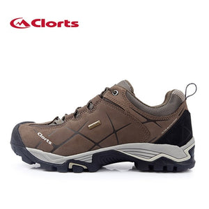Clorts Men Hiking Boots Hot Sale Waterproof Uneebtex Hiking Shoes Genuine Leather Outdoor Sneakers for Men HKL-805A