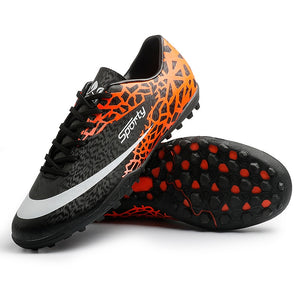 Men Outdoor Soccer Shoes Hard Court Trainer Sports Sneakers Futsal Shoes Kids Football Boots Child Soccer Cleats Free Shipping