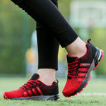 2018 New Trend Running Shoes Mens Sneakers Breathable Air Mesh Shoes Eva Athletic Sapatos Women Sport Runing Shoes