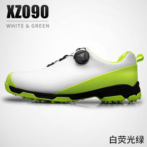 Golf Shoes Men Waterproof Sports Shoes Knobs Buckle Shoes Mesh Lining Breathable Anti-slip Sneakers for Male