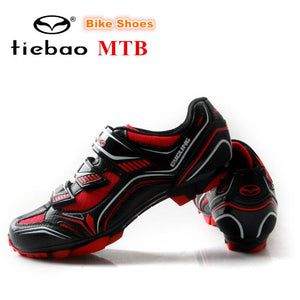 TIEBAO Cycling Shoes Sapatilha Ciclismo MTB Bike Shoes Auto-Lock Athletic zapatillas deportivas mujer Bicycle Shoes Sneakers