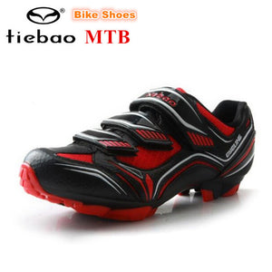 TIEBAO Cycling Shoes Sapatilha Ciclismo MTB Bike Shoes Auto-Lock Athletic zapatillas deportivas mujer Bicycle Shoes Sneakers