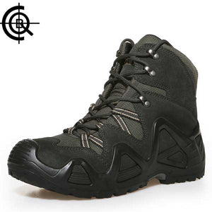 CQB Outdoor Sports Tactical Mountain Climbing Boot Men Wear-resisting Shoes Non-slip Large Size Trekking Shoes for Hiking