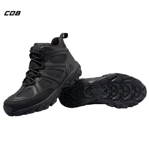 CQB Outdoor Sport Tactical Military Boots Hiking Shoes Walking Men Climbing Shoes Mountain Non-slip Breathable Shoes for Hunting