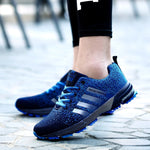 2018 hot sale adult Breathable sports shoes men women outdoor Athletic Training light running shoes for male Comfortable sneaker