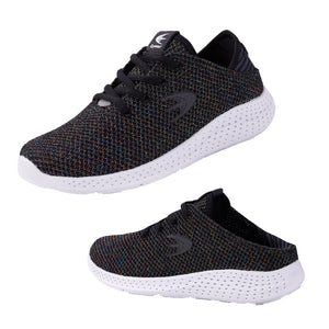 Women Running Shoes Black Gray Sneakers for Sport Female Lightweight Woman Athletic Footwear Rubber Bottom Breathable Gym Shoes